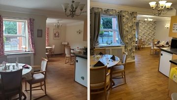 Coventry care home celebrate newly refurbished dining room opening